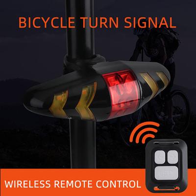 Bike Rear Lamp Smart Bike Wireless Remote Turn Signal Lights Bicycle LED Taillight Easily Installation Personal Bicycle Parts