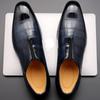 Men Dress Shoes Retro British Style Paty Wedding Shoes for Men Breathable Loafers Luxury Designer Men Oxfords Formal Shoes