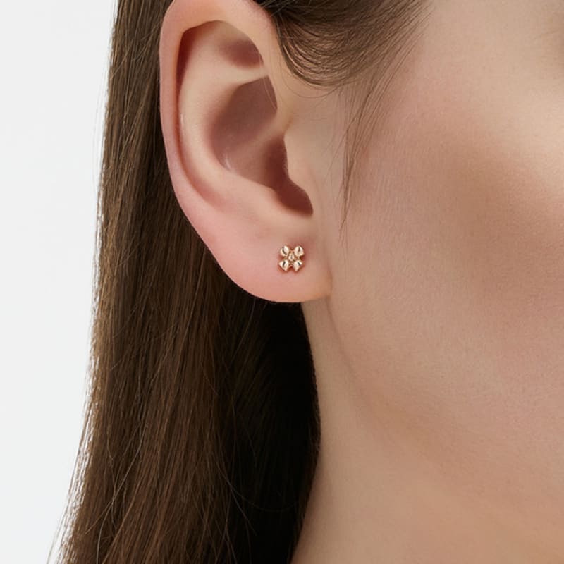 DIDIER DUBOT Miss Doo Gold One-Sided Piercing JDRER5S42XX