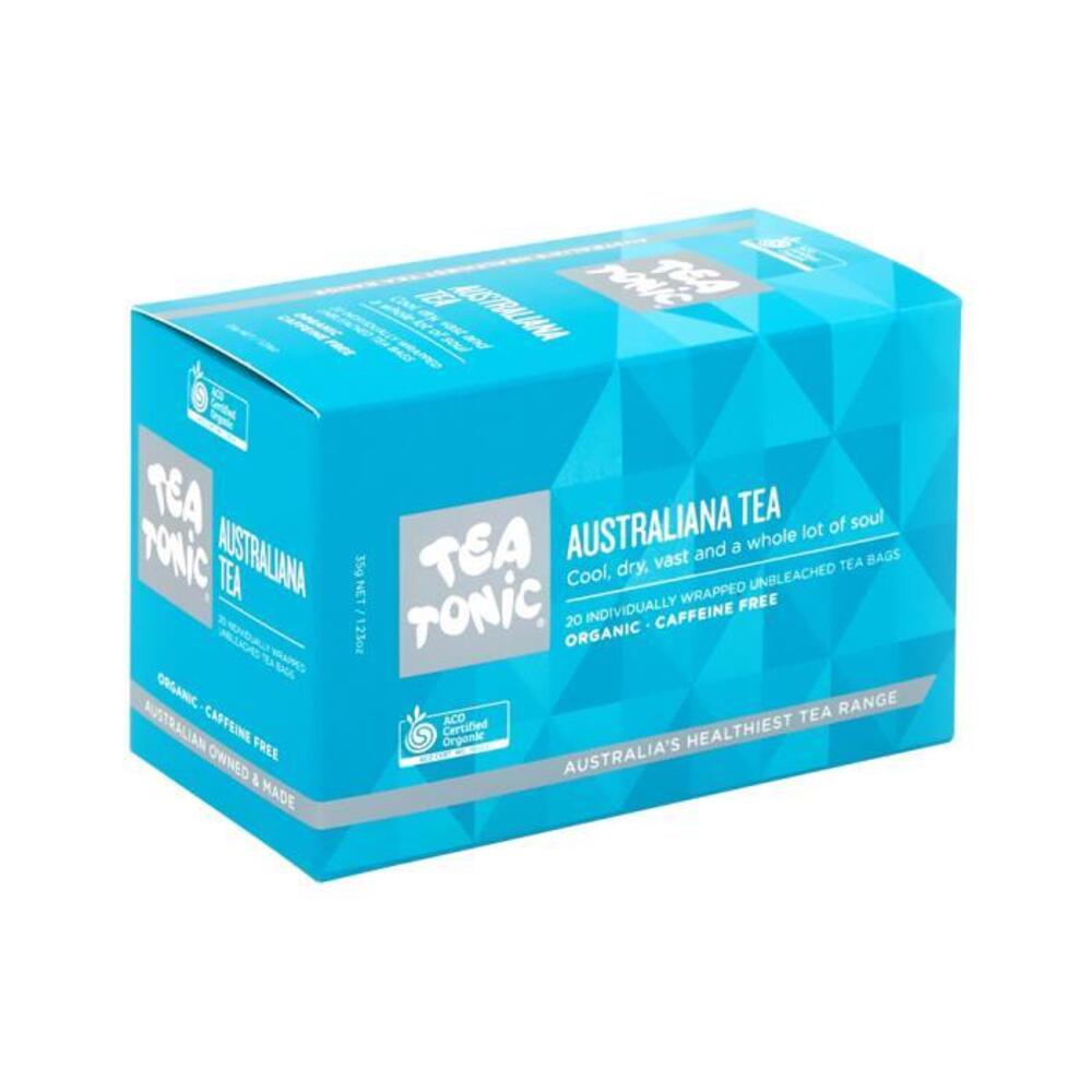 Tea Tonic Organic Australiana Tea x 20 Tea Bags