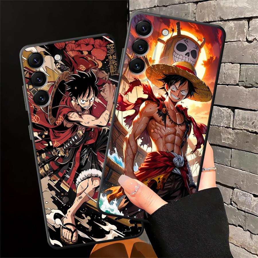 Coole Luffy ACE Hülle für Samsung Galaxy A24 A17 A16 A12 A13 A14 A15 A72 A73 A23 A54 A71 A51 A52 A34 Handyhülle