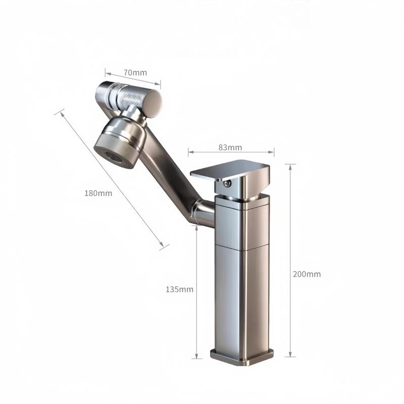 All-Copper Faucet Bathroom Hot and Cold Shower Sink Basin Faucet Washbasin Faucet