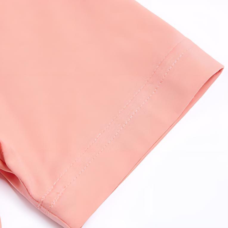 Nike T Shirts Women's Pink Crew Neck Moderate Straight Fit CK1187-618