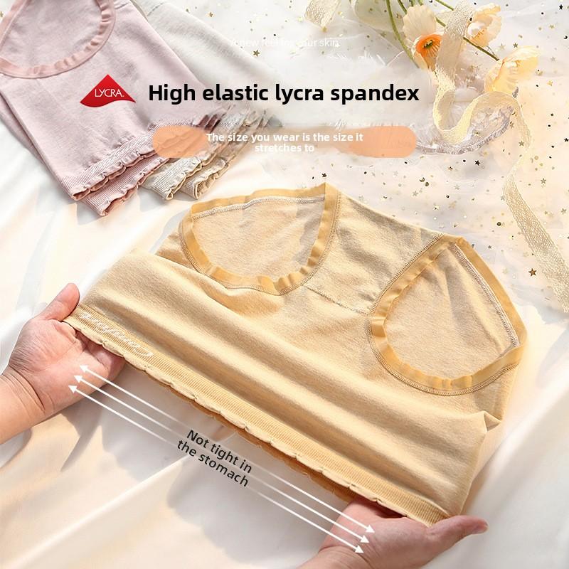 Plus Size Ladies Spring and Autumn Cotton Soft Mid  High Waisted Briefs