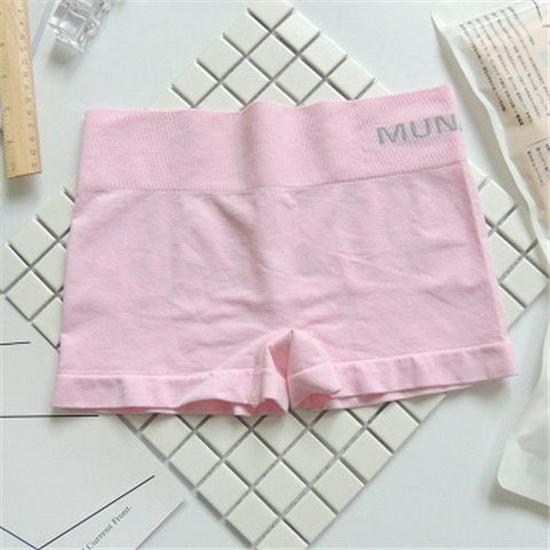 Women's Seamless Mid-Waist Shaping Boxer Briefs - Hip Lifting, Abdomen Control, No-Trace Anti-Exposure Panties