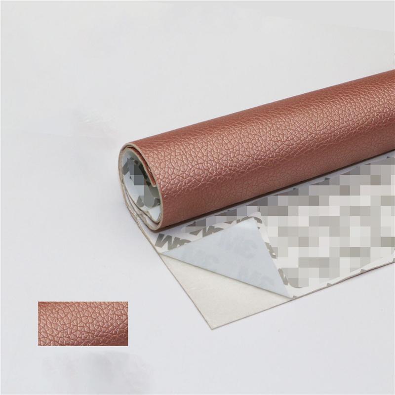 Strong Self-Adhesive Litchi-patterned Leather Patch Furniture & Car Interior Repair Sofa Seat Cover Fix Couch Dashboard Handbag Scratch Remover