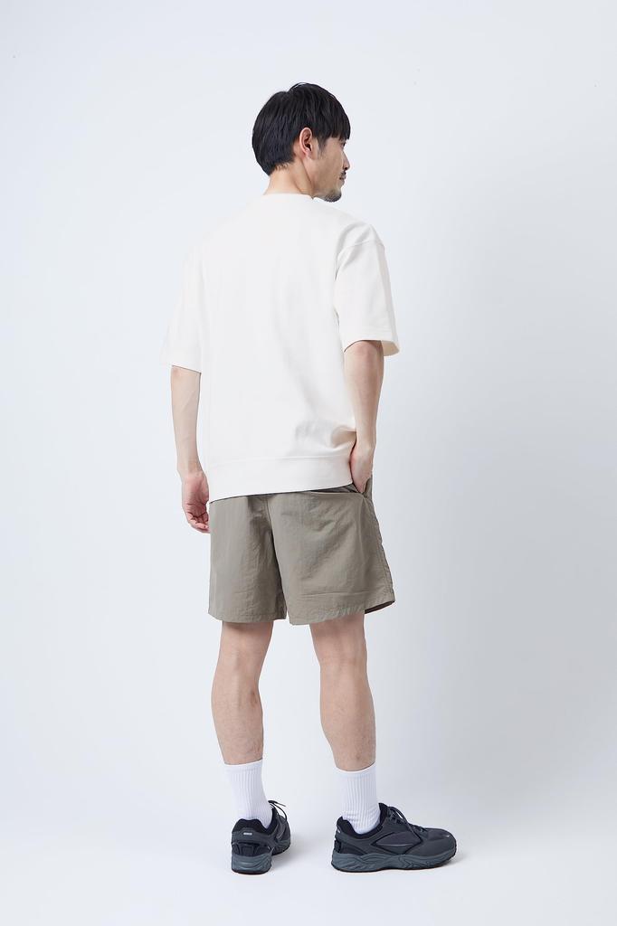 [Amazon Essentials] Men's Double-Face Sweatshirt, Wide Fit (Formerly WHOLEPERSON Brand), White, Size L