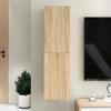 VidaXL TV Stand Sonoma Oak 30.5x30x110 Cm Chipboard