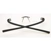 RSINC Combo Black-Black -Black Red Rimless Frame/Eyeglass/Spectacle, Optical, Prescription, for Men and Women, 51-18-140