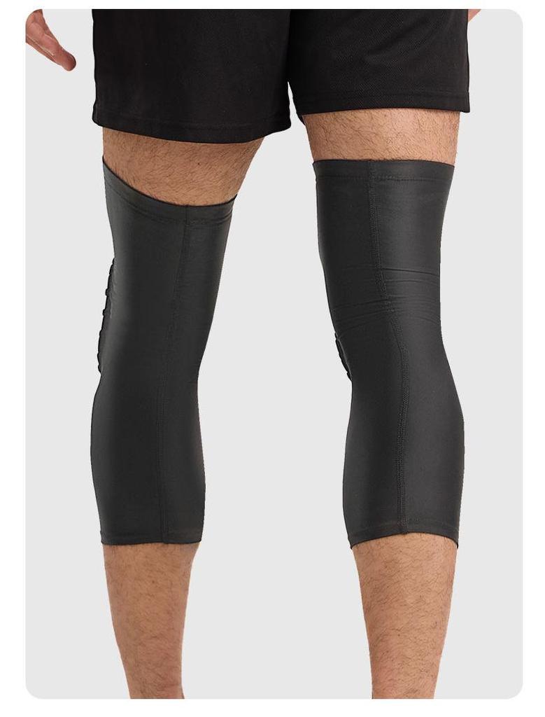 Manșoane Sport Tip Fagure cu Elasticitate în Patru Direcții: Genunchiere respirabile din Lycra pentru baschet, fotbal, protecție anti-coliziune