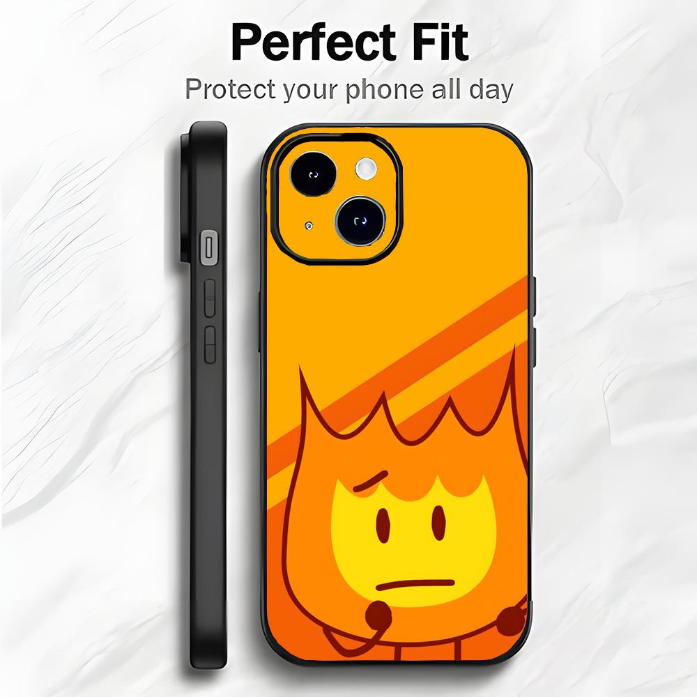 

Creative Cartoon B-Battle For Dream Island Phone Case Phone Case Soft Packaging Lightweight For iPhone17 16 15 14 13ProMax iphone12promax