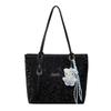 Summer New Women'S Bag Retro Simple Shoulder Armpit Bag Commuter Portable Tote Bag Fashion Large Capacity