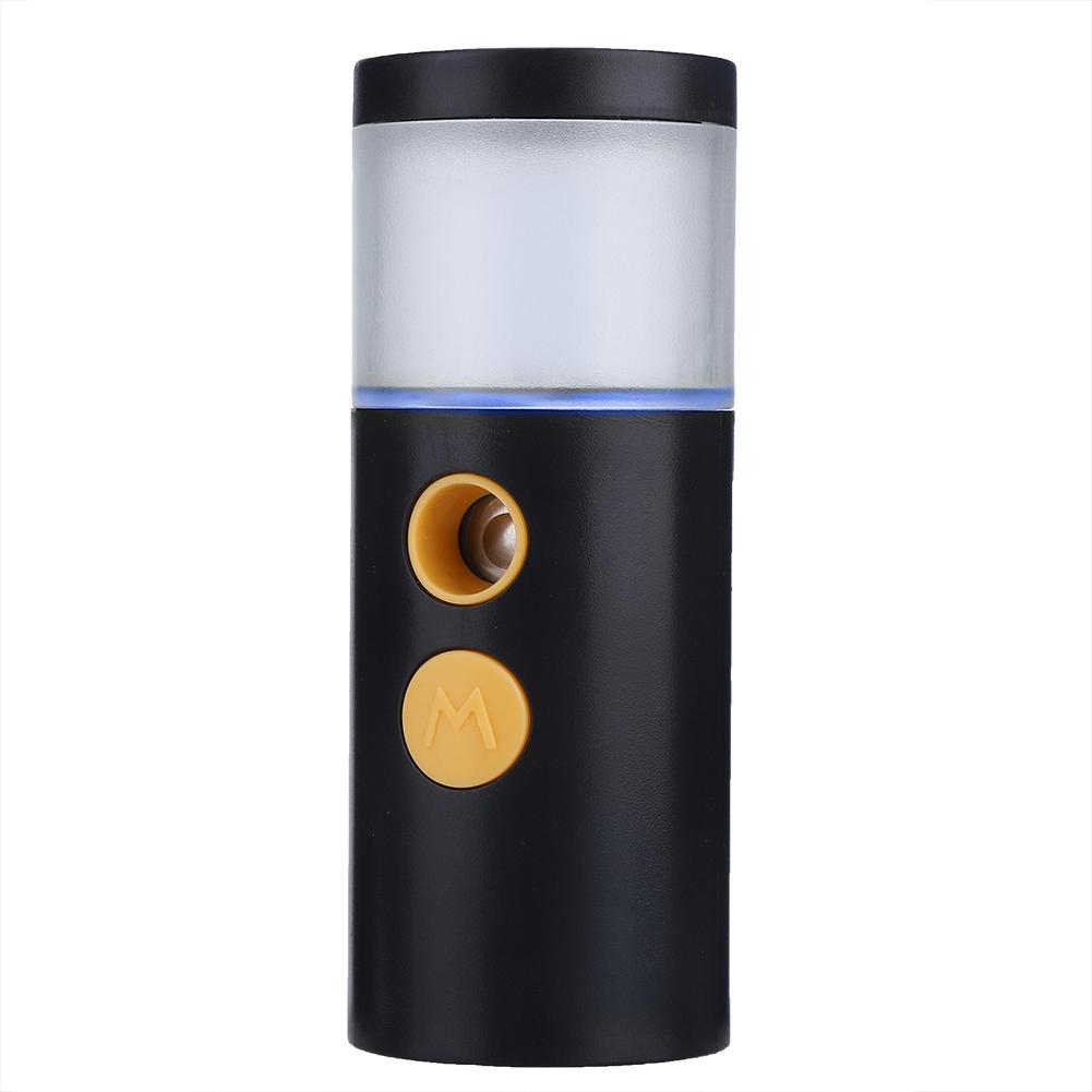 

Перезаряжаемый портативный распылитель Nano Spray для увлажнения и парообразования лица 20 мл (черный) чёрный