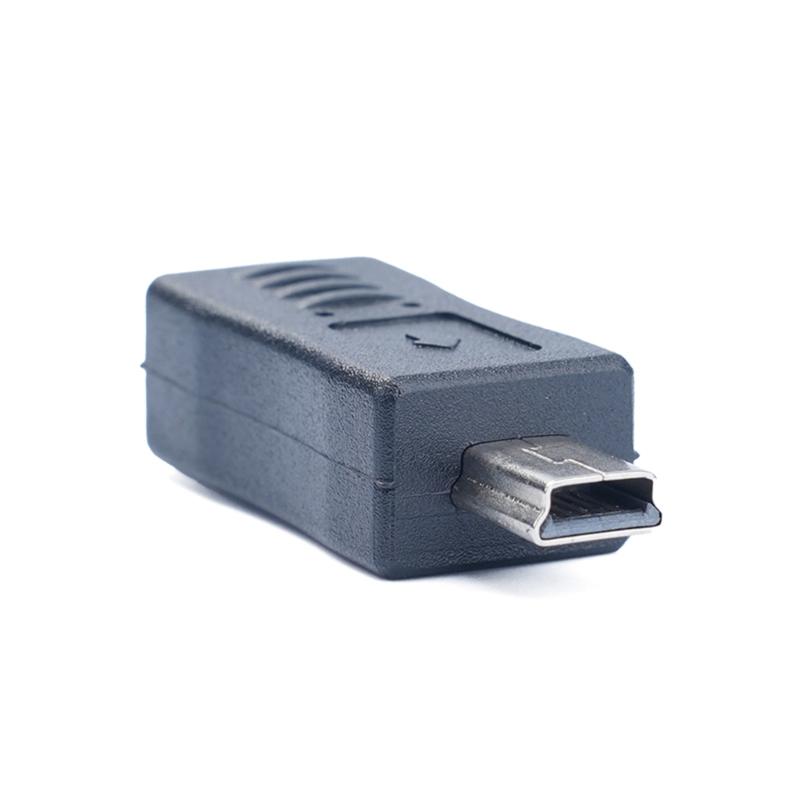 Type-C Female to Mini USB Male Adapter Portable Connector Support Charging and Data Transfer USB C to Mini USB Converter