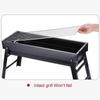 Neu Große BBQ Grill Grill Klapp Tragbare Holzkohle Outdoor Camping Picknick Brenner Faltbare Holzkohle Camping Grill Ofen