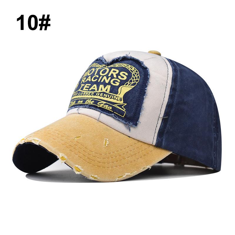 New Letter Baseball Cap Summer Washed Cotton Baseball Hat Fashion Snapback Caps For Men Women Hip Hop Caps Peaked Hats Men Casual Sun Hat