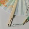 360-Degree Rotating Windmill Fan, Round Folding Fan, Traditional Style Women's Fan, New Chinese Style Hanfu Cheongsam Fan, Dance Fan