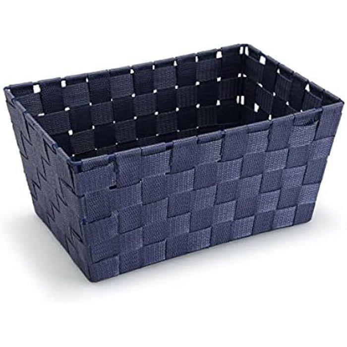 Panier - VERSA - Versa Grand - Textile - Multicolore - 31,5 x 21,5 x 16,5 cm