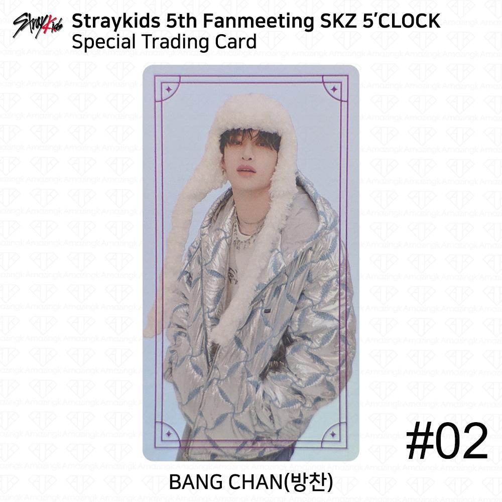 

STRAY KIDS 5th Fanmeeting SKZ 5 CLOCK Официальная MD Специальная коллекционная карточка KPOP Bangchan -Trading Card #2