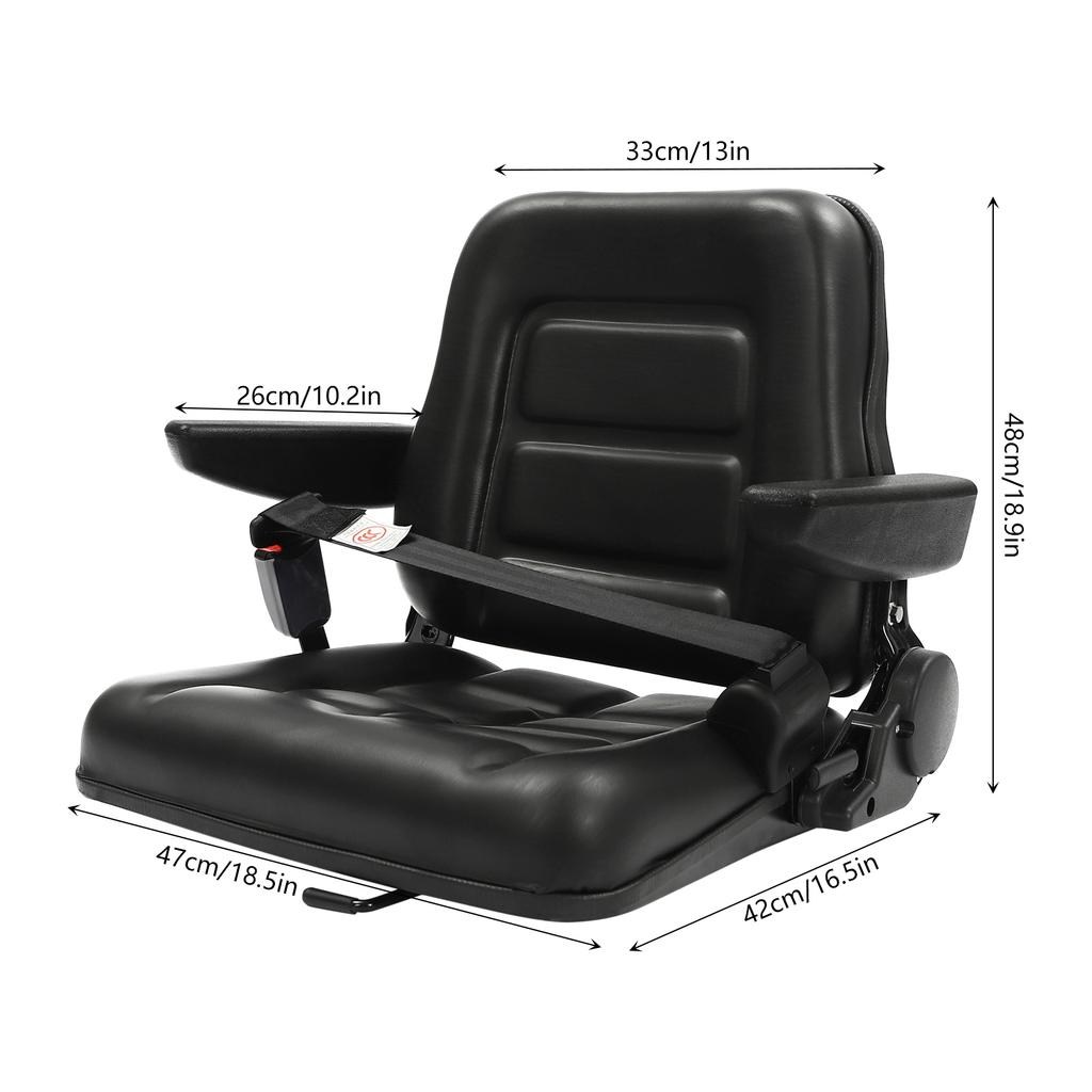Sedile trattore - Forza combinata+cintura di sicurezza automatica+bracciolo