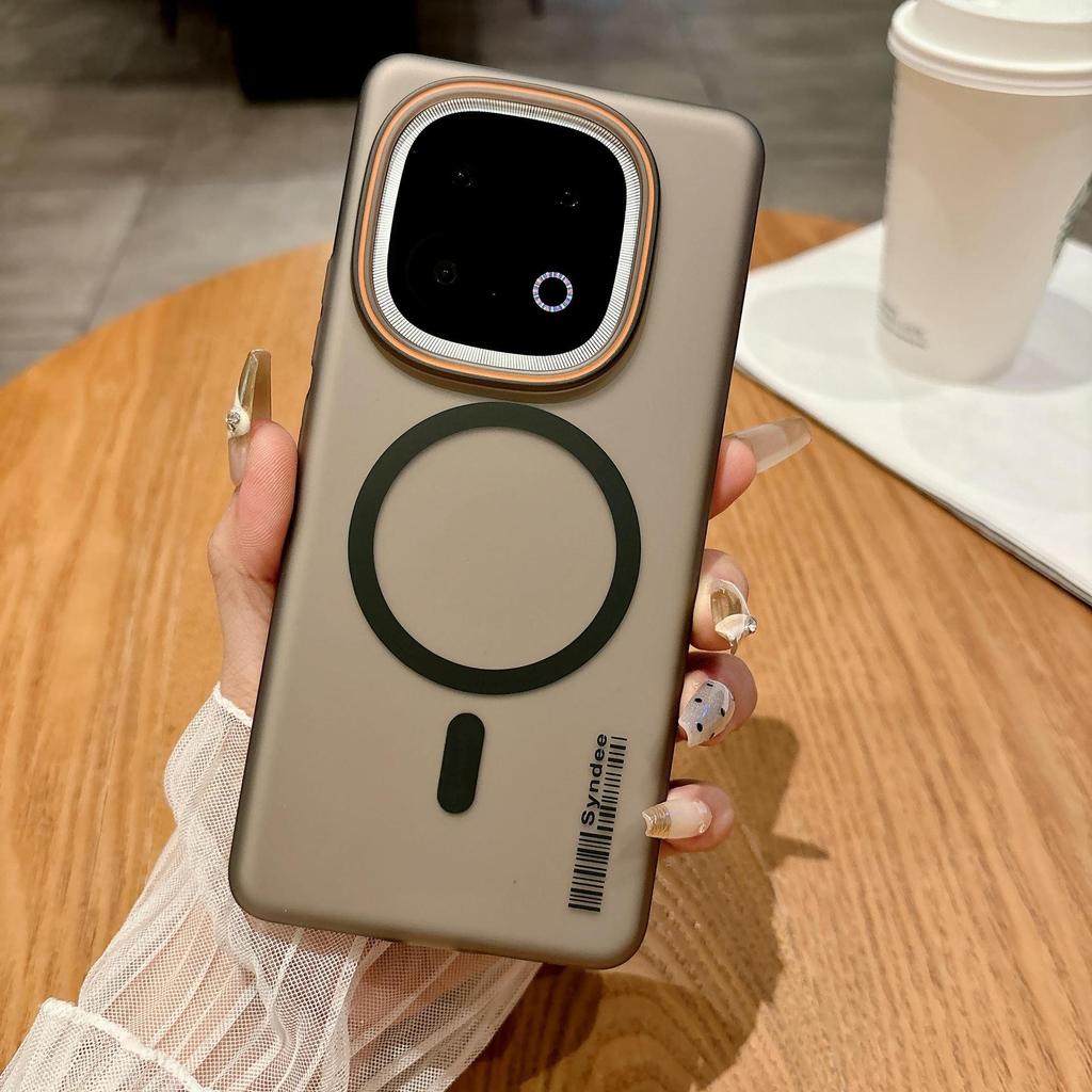 Applicable To VIVOX300Ultra Soft Yarn Skin-sensitive Magnetic Mobile Phone Case IQOO15ULtra All-inclusive Anti-drop Protective Case