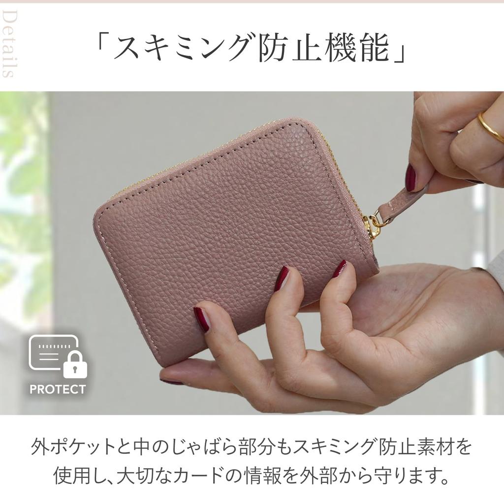 LASIEM Kompaktní Mini Originální Snadno Skladovat Velká Kapsa na Mince Zelená Dámská Peněženka, Kůže, Bankovky, Skládací Design, Harmonika-Volný, Proti Skimmingu, Kapacita,