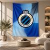 Decorative Tapestry,Club Brugge FC Printed Wall Art, Lightweight Wall Hanging For Bedroom Background