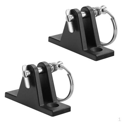 2x Nylon Deckscharnier mit Bolzen & Boot / Schrauben