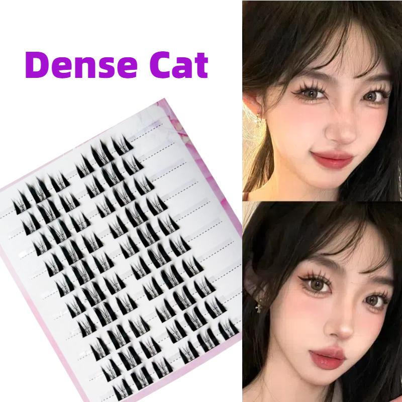 Large Capacity Glue Required False Eyelashes, 10raws, 11-17mm,high Quality,40+version,professional eyelashesMakeup