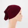 Women Turban Hat Modal Ethnic Top Hat Lightweight Breathable Hair Bag Elastic Fit Outdoor Activities Headwear