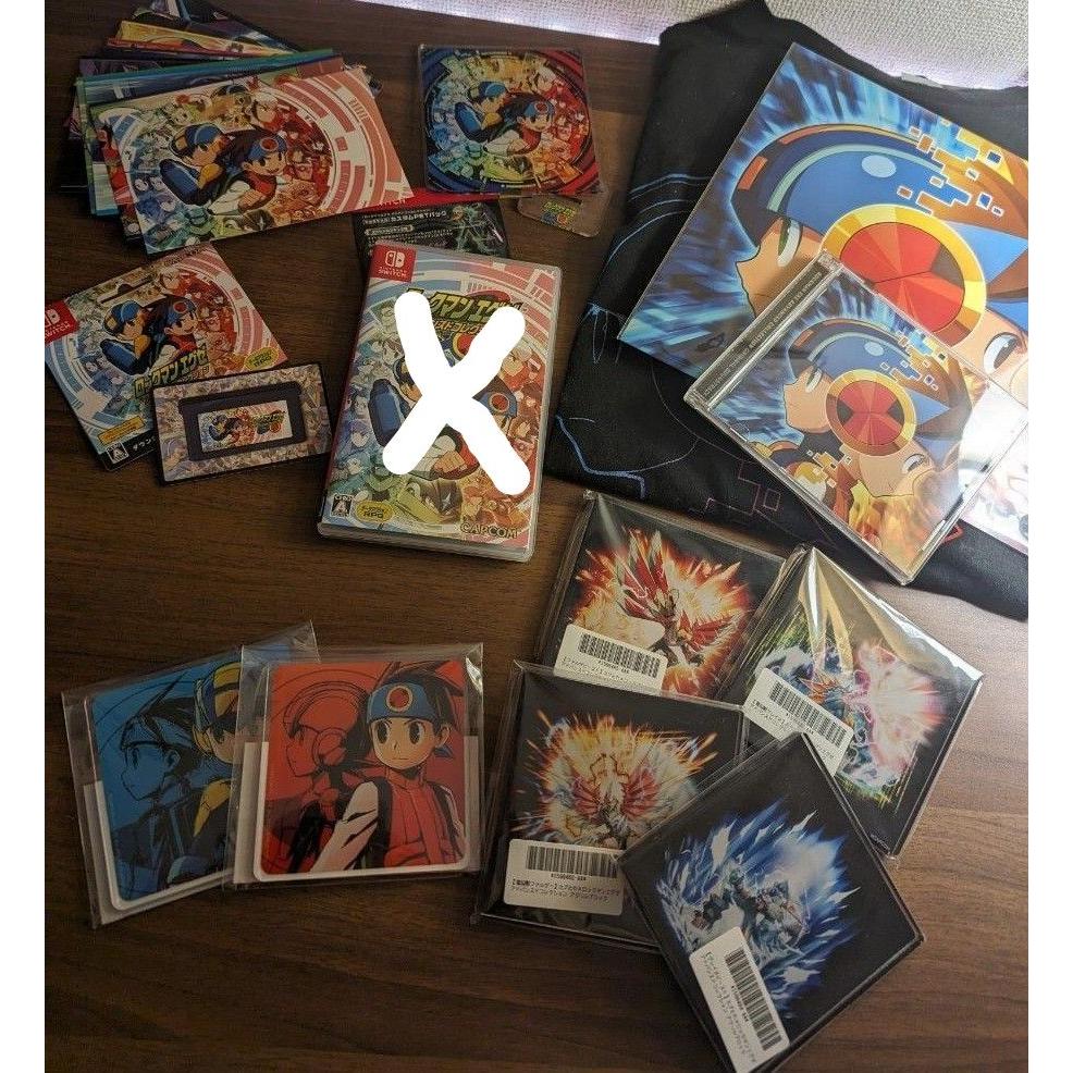 Used Rockman Exe Advice Collection Bonus Pokemon Card Retired Item Software