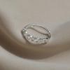Fashionable Versatile Four-Leaf Clover Hollow Ring for Women - High-End Light Luxury Hand Jewelry 2025 Niche Design