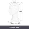 Multifunctional Display Mannequin Head for Spray Paint Hat, Bow Tie, Glasses, and Mask Props