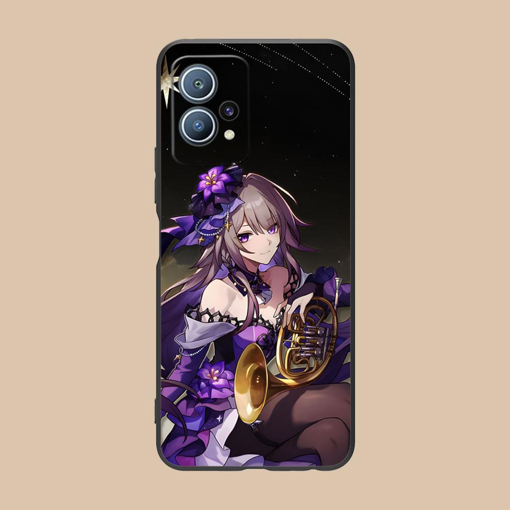 HSR Herta Matte TPU Mobile Phone Case for Huawei P60 P50 P40 P30 P20 P10 P9 P8 Pro Lite Plus Colorful Printing Cover