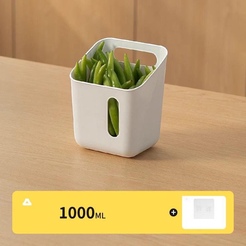 1/3Pcs Storage Wall Hanging Basket Ginger And Garlic Storage Rack Wall Hanging Storage Box Kitchen Bathroom Living Room Box