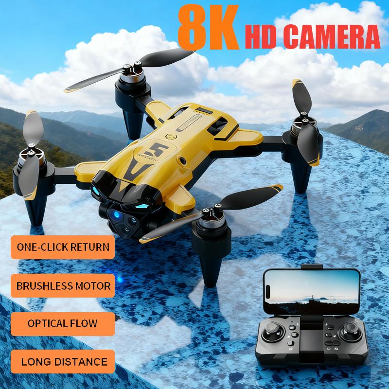M5 Rc Drone 8K Dron Professional Quadcopter Fpv Wifi Drones with Camera Racing Remote Controlled Helicopters Airplane Toys Boys
