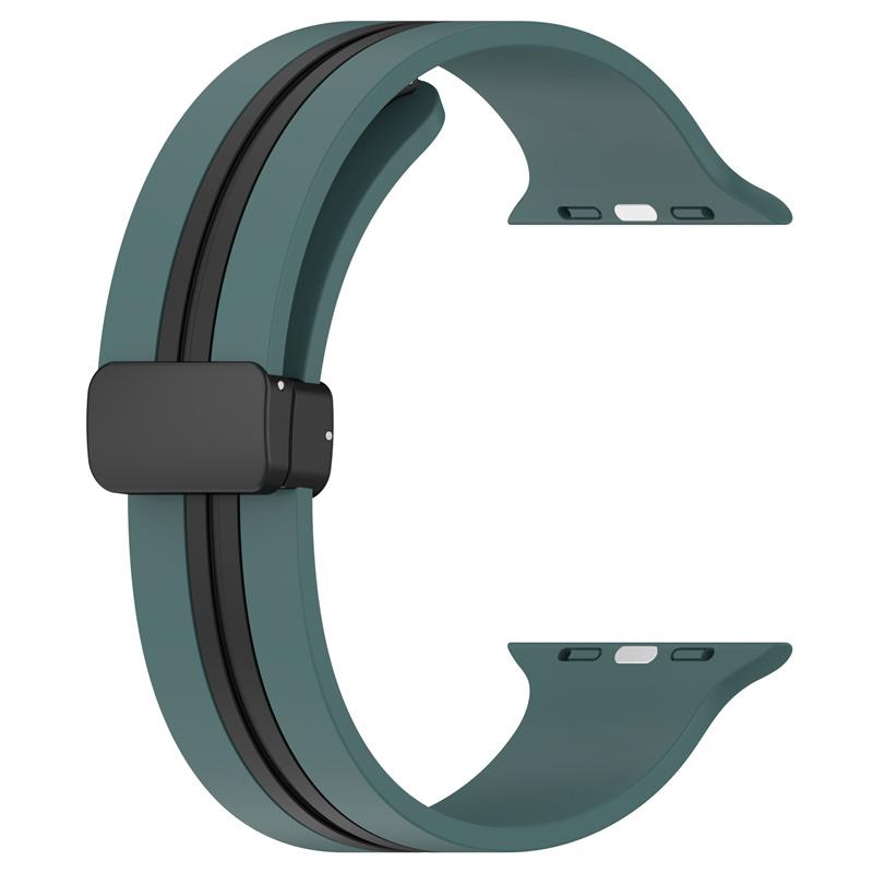 Silicone Strap For iWatch Band 38mm/40mm/41mm Bracelet Series 8 SE 7 6 5 4 3 2 1 SE Ultra Band