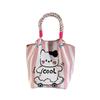 Southeast Asia Trendy Knitted Buckle Handbag - Large Capacity Commuter Tote