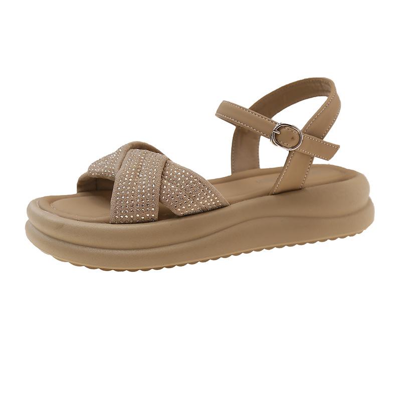 Sandals Women's Summer 2025 New Platform Women's Skirt Beach Shoes