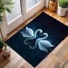 Multiple Sizes Elegant Swan Print  Carpet for Living Room Bedroom Sofa Home Decor Non-slip Floor Mat Luxury Gift  Area Rug