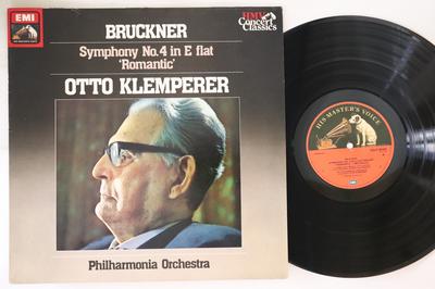 Schallplatte OTTO KLEMPERER, PHILHARMONIA ORCHES - Bruckner: Symphonie Nr. 4 ('romantisch SXLP30167 HIS MASTER'S VO 1973 UK Klassik Gebraucht'