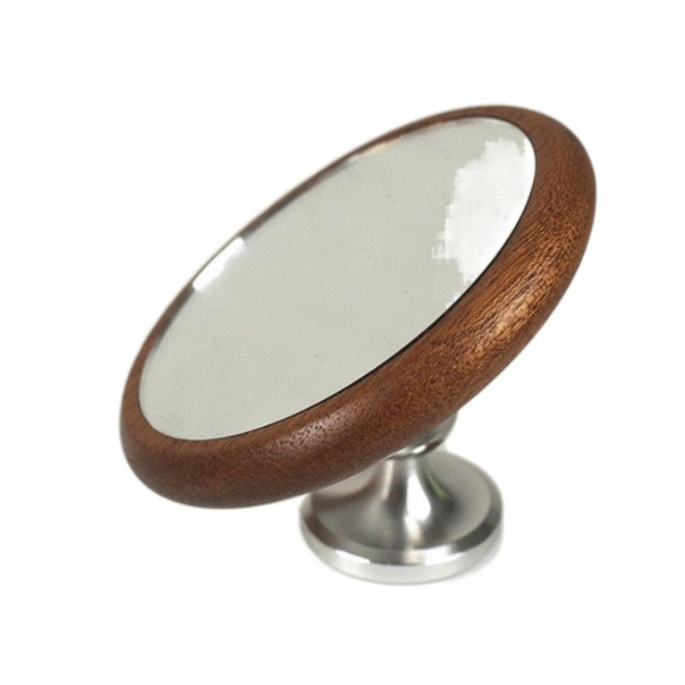Magnetic Monitoring Coffee Reflective Mirror Reflective Mirror Wooden Base Espresso Mirror Flow Rate Observation