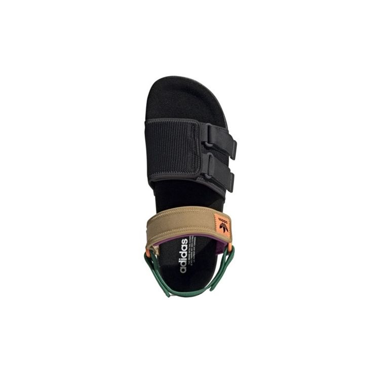 adidas Originals Adilette Sandal 4.0 'Black Bold Green' Unisex Lifestyle Sandals H03417
