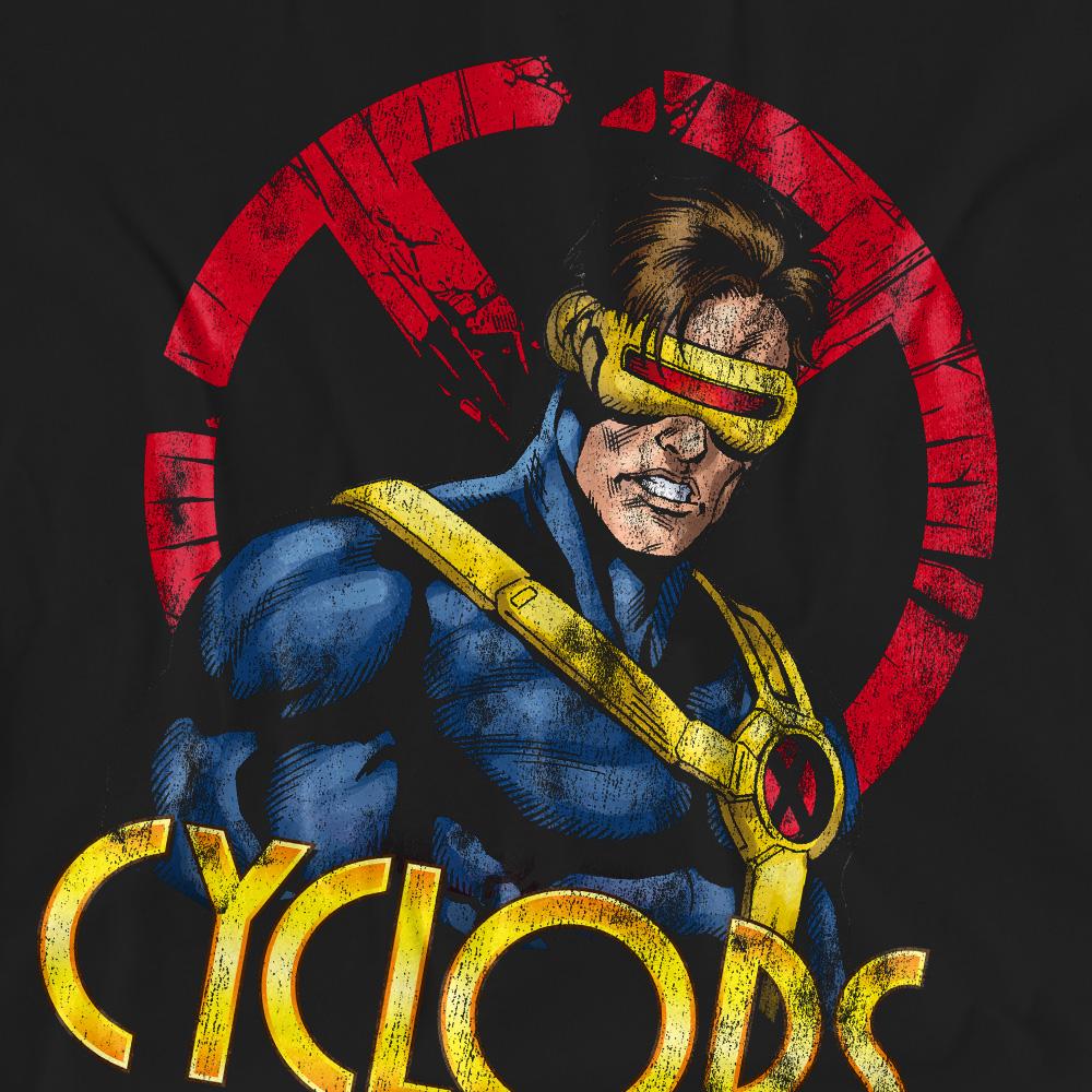 Marvel Unisex Adult X-Men Cyclops Logo T-Shirt