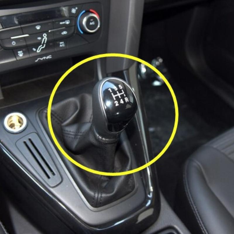 Ford Focus Car Handbrake Covers Gear Shift Collars Knob Protect 5 Speed Auto Anti Slip Handle Sleeve Universal Accessories