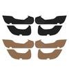 For Honda Accord X 10th 2018    2022 Anti Kick Pad Car Door Protector Trim Film Shell Leather Accessories