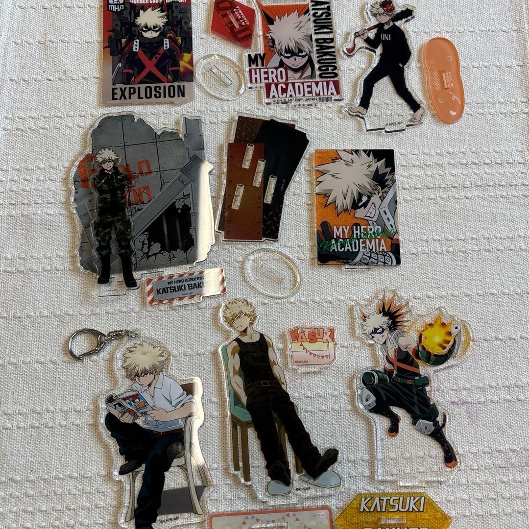 Used Heroaka Katsuki Bakugou Axta Keychain Bulk Sale
