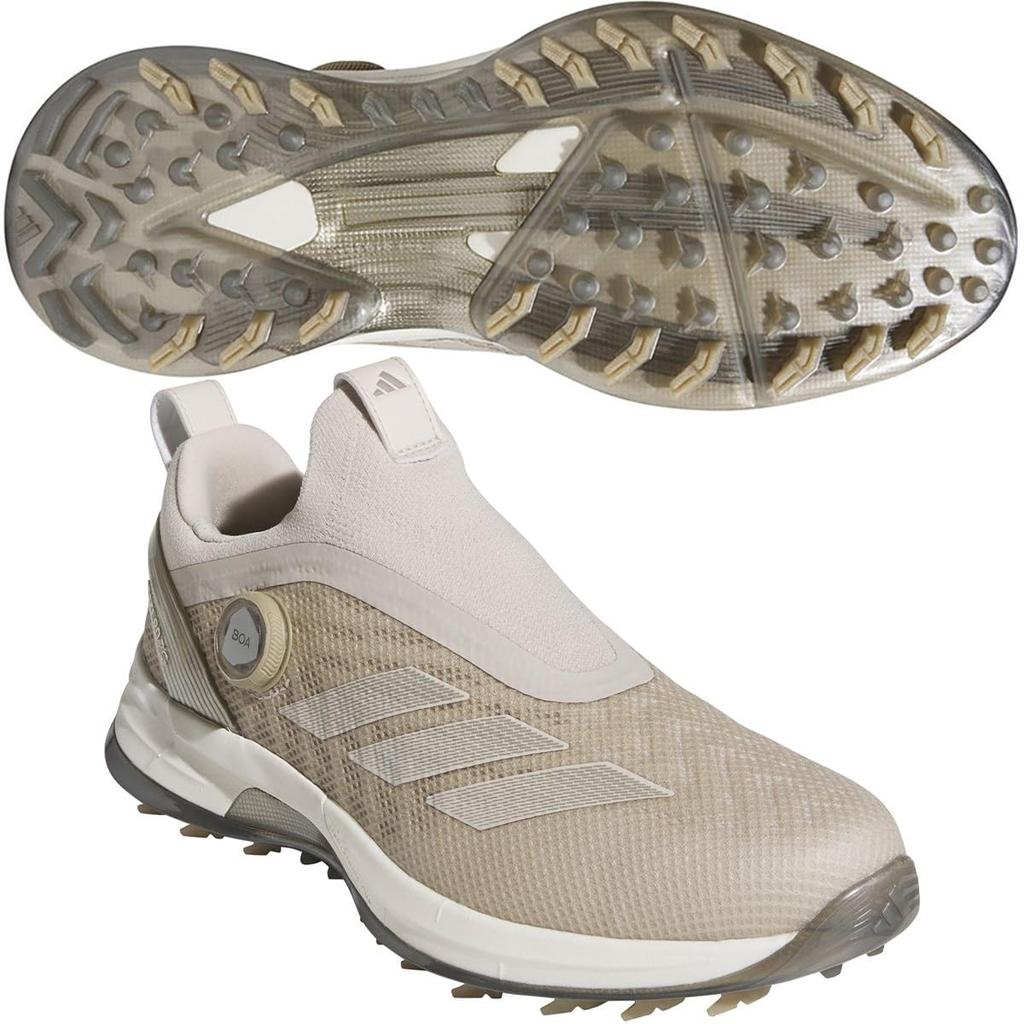 Golf Shoes Adizero Zed G 25 Boa Wonder Beige cm 2E [Adidas Golf] Men's Alumina/Cyber Metallic/Pate 28.0
