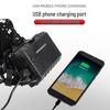 Lishi High-Intensity Rechargeable LED Headlamp with Power Display & Zoom