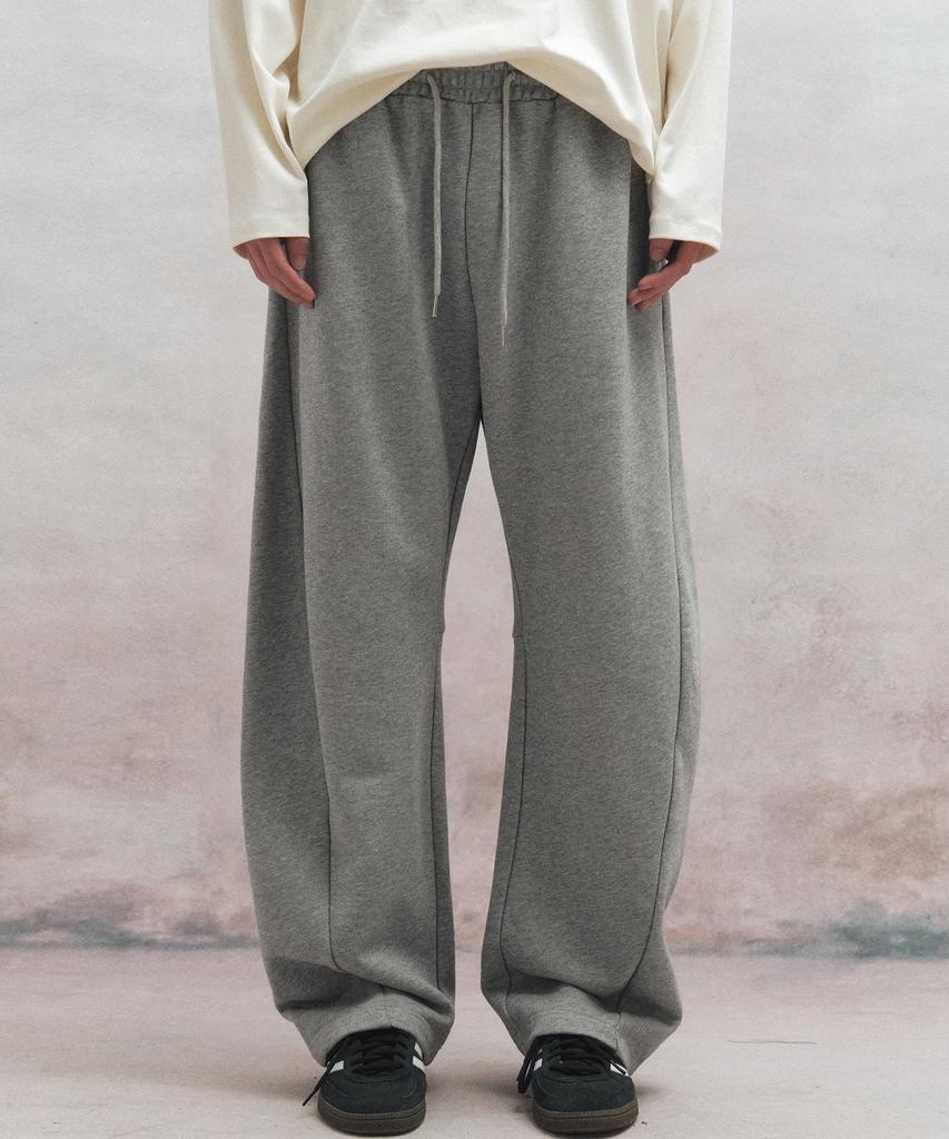 BIG UNION Curved Sweatpants (Gray)